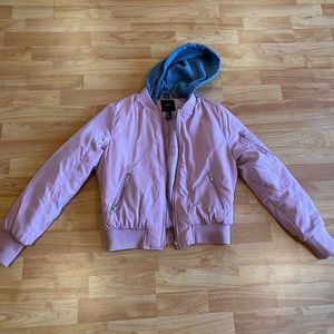 Mauve, light jacket